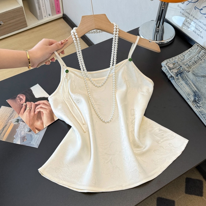 Base Layer Top - Nowa kamizelka damska w stylu chińskim