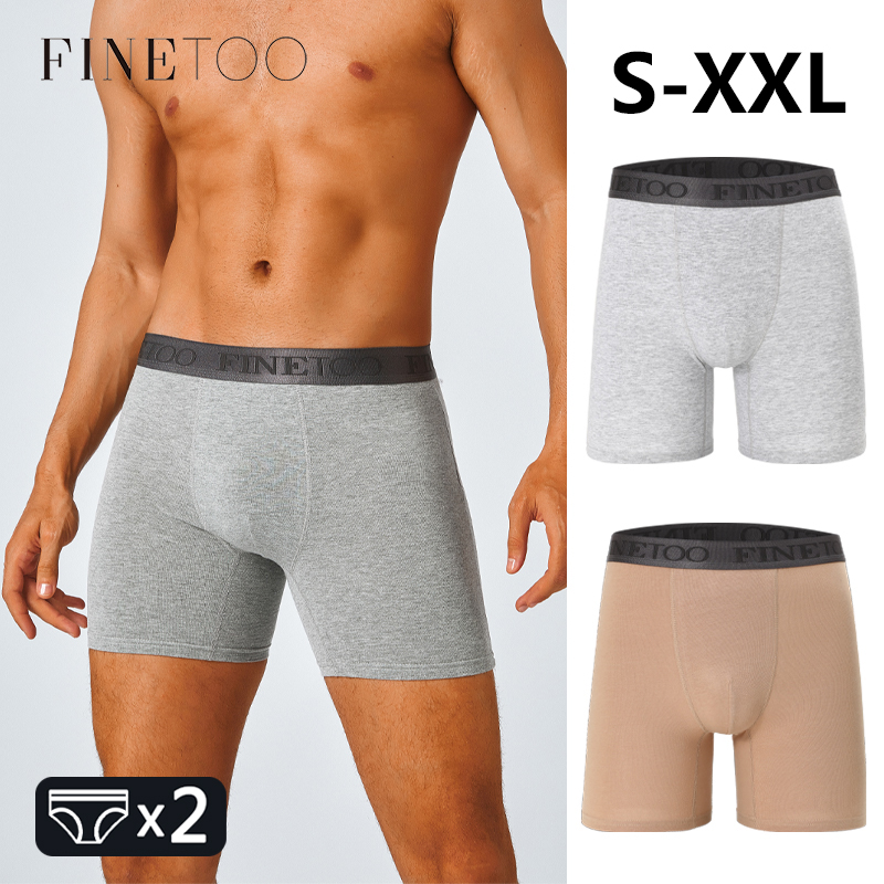 2 szt. Bawełniane długie bokse – Boxer Brief Pack Cotton recenzja i cena
