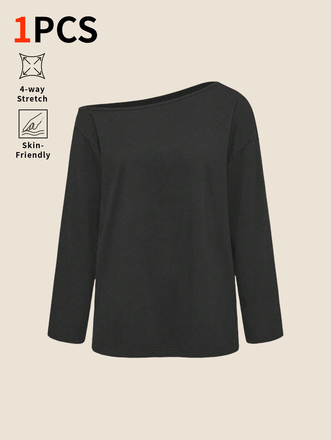 Bluzka z lekko opadającymi ram – Base Layer Top recenzja i cena