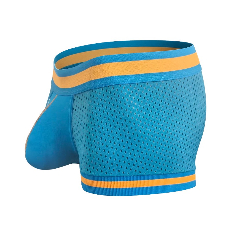 Męskie bokserki z siateczki, o – Mesh Sport Boxer recenzja i cena