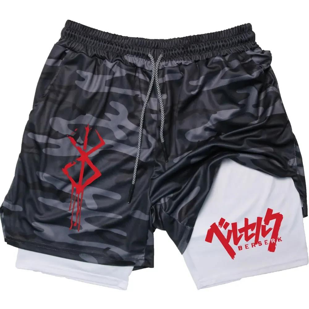 Anime Berserk 2 w 1 Spodenki G – Compression Shorts Athletes recenzja i cena