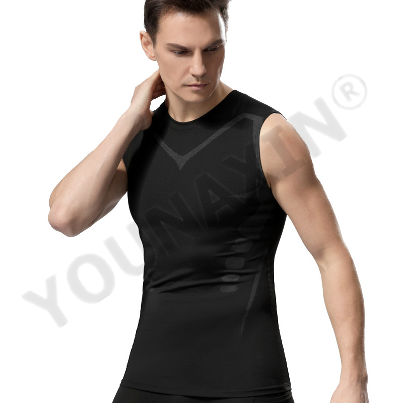 3 sztuki męskich bezrękawników – Base Layer Top recenzja i cena
