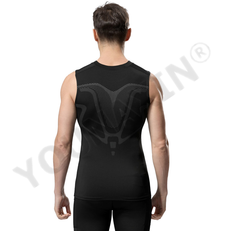 3 sztuki męskich bezrękawników – Base Layer Top recenzja i cena