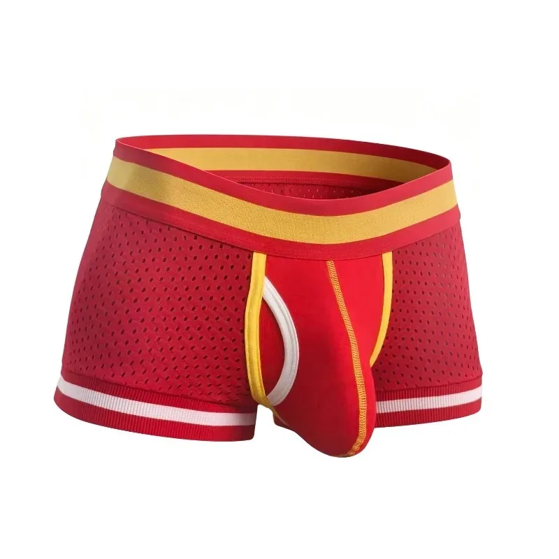 Letnie męskie bokserki z siate – Mesh Sport Boxer recenzja i cena